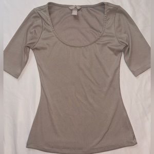 H&M xs scoop neck women top